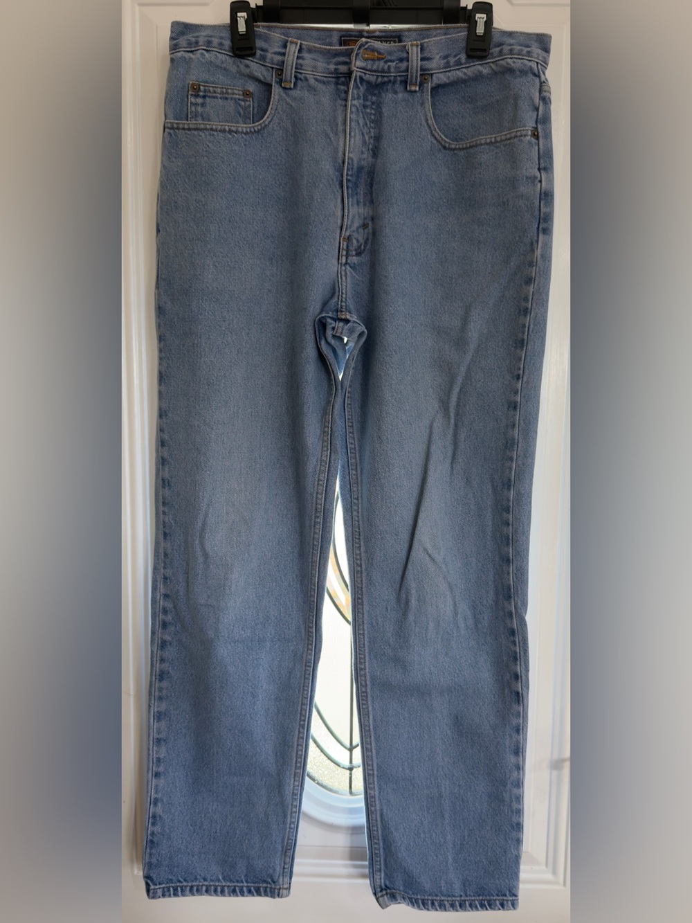 Men’s 33x32 Route 66 Light Blue Relaxed Fit Jeans